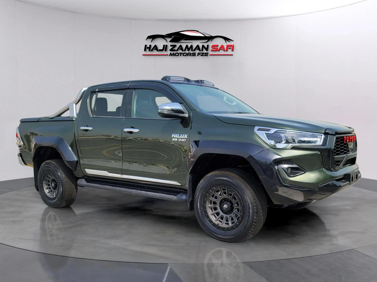 TOYOTA HILUX GREEN 2018 RIGHT HAND DRIVE